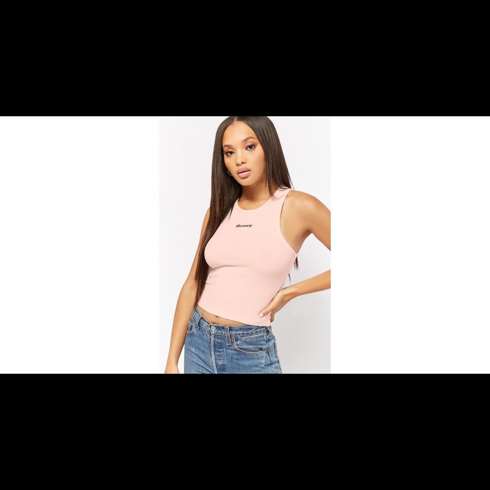 Fashion nova crop top honey🤍